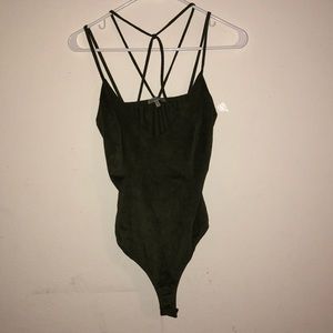Green bodysuit